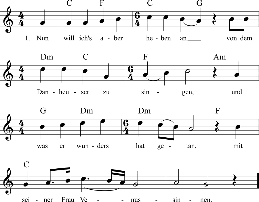 Lied Keinen Tag Soll Es Geben Text Und Noten