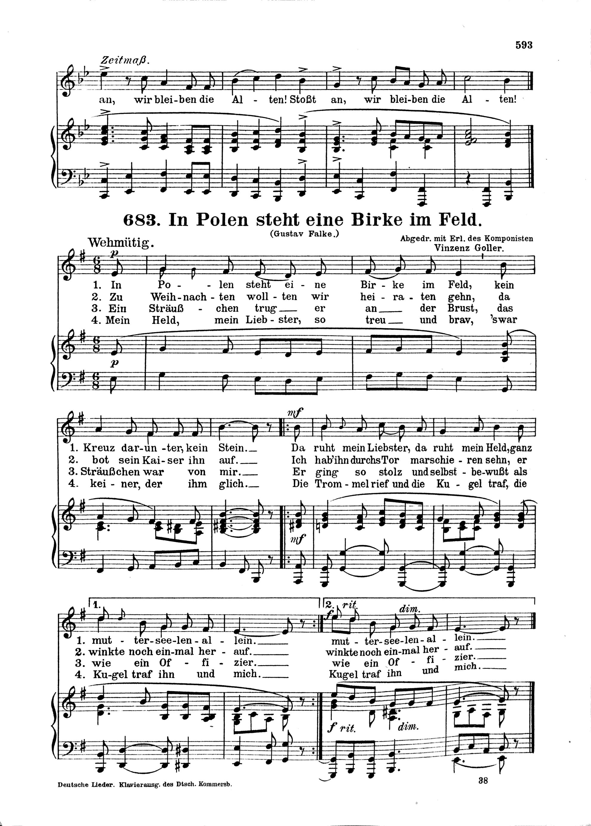 Deutsche Lieder